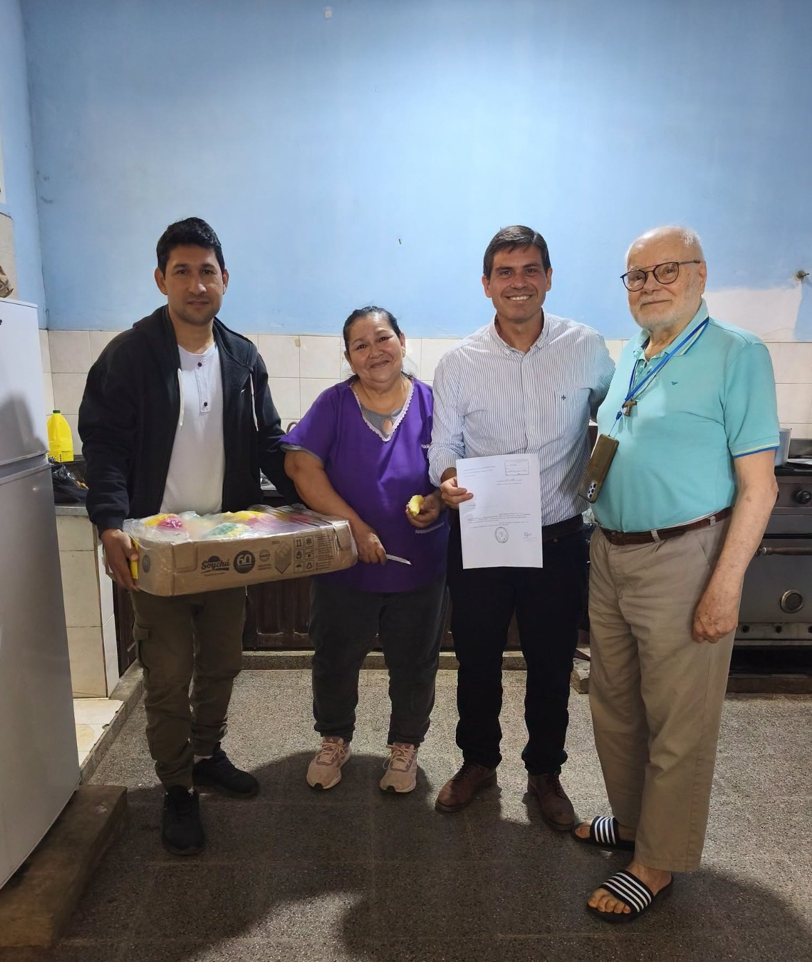 EL ESPINILLO: ACOMPAÑAMIENTO CONCRETO A INSTITUCIONES Y VECINOS